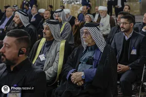 دیدار تولیت آستان قدس رضوی با شیوخ عشایر عراق