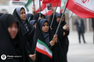آیین نواختن زنگ مهر رضوی

