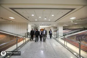 تشرف وزیر فرهنگ ترکمنستان به حرم مطهر رضوی