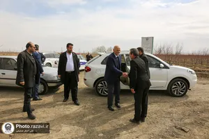 بازدید وزیر منابع آب عراق از مزرعه نمونه آستان قدس رضوی