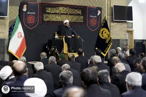 مراسم عزاداری روز شهادت امام صادق(علیه&zwnj;السلام) در حرم مطهر رضوی