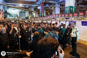 صیانت یگان حفاظت از مواکب اطراف حرم مطهر رضوی
