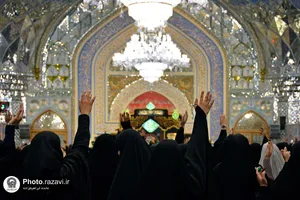 همایش "شیرخوارگان حسینی" در حرم مطهر رضوی-1