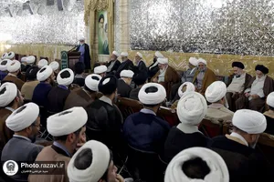 مراسم گرامیداشت یاد شهید مطهری و نکوداشت اساتید حوزه علمیه خراسان
