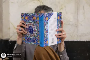 اعتکاف دانشجویی در حرم مطهر رضوی