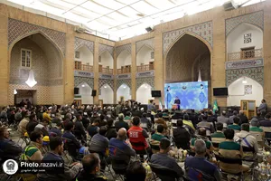 مراسم آغاز عملیات احداث رواق امیرالمومنین(علیه&zwnj;السلام)