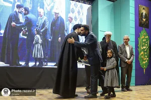 آیین شکرانه خدمت در حرم مطهر رضوی