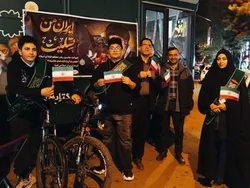 «ایستاده برای ایران» در شاهرود