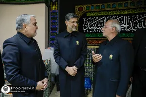حضور قائم مقام تولیت آستان قدس رضوی در مواکب مسیر قوچان