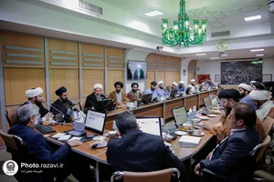 دیدار اعضای مجمع فعالین رسانه حوزه علمیه خراسان با مدیر عالی حرم مطهر رضوی