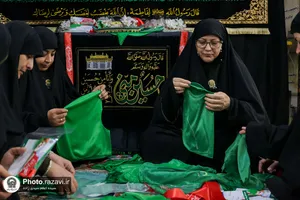 کارگاه دوخت لباس شیرخوارگان حسینی