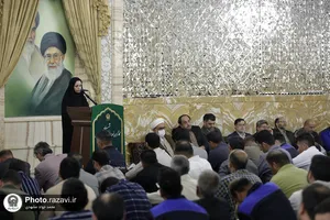 دیدار کارگران نمونه استان خراسان رضوی با تولیت آستان قدس رضوی