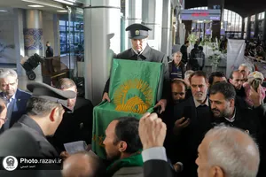 بدرقه کاروان اعزامی آستان قدس رضوی به کرمان