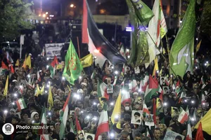 اجتماع مردمی &laquo;بیعت با نصرالله&raquo; در مشهد