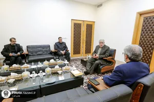 دیدار مردمی مدیر عالی حرم مطهر رضوی