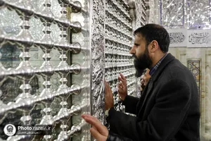 تشرف جمعی از روشندلان استان مازندران به حرم مطهر رضوی