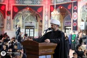 عزاداری هیأت مذهبی استان خوزستان در حسینیه حرم