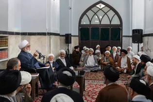نخستین جلسه درس خارج فقه تولیت آستان قدس رضوی