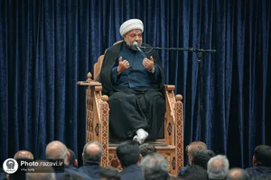 عزاداری اصناف و بازاريان مشهد در حرم مطهر رضوی