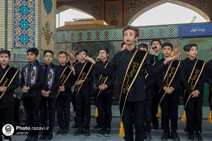عزاداری رحلت پیامبر اکرم(ص) و شهادت امام حسن مجتبی(ع) در مشهد