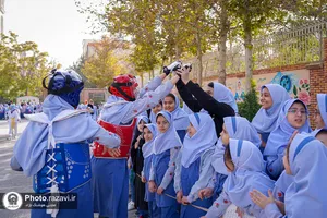 المپیاد ورزشی دانش&zwnj;آموزان دختر دبستان امام رضا علیه&zwnj;السلام