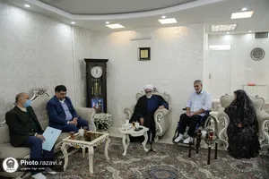 دیدار تولیت آستان قدس رضوی با جانبازان و ایثارگران انقلاب اسلامی