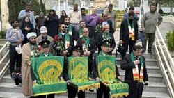 آغاز جشن های زیر سایه خورشید با حضور خدام رضوی در کرمان/ گزارش تصویری