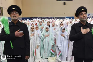 گردهمایی دانش&zwnj;آموزی در سالروز وفات حضرت خدیجه(س)