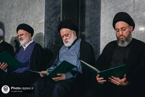 مراسم بزرگداشت رهبر شهید انقلاب اسلامی از سوی رهبر معظم انقلاب