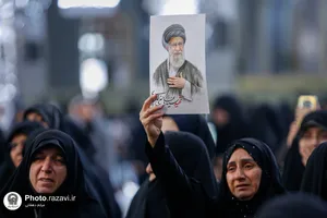 وداع با پیکر شهدای مدافع امنیت در حرم مطهر رضوی
