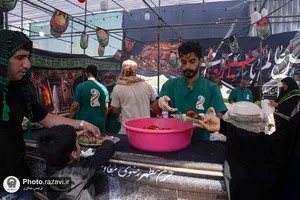 مواکب خدمت&zwnj;رسان دهه آخر صفر در مشهد-1