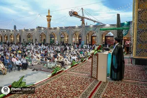 اختتامیه نمایشگاه عش&zwnj;الولایه در حرم مطهر رضوی