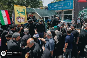 موکب بسیج آستان قدس رضوی در دهه اول محرم