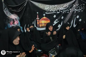 عزاداری زنان نوغان