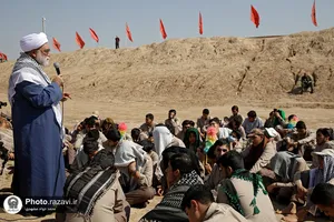 حضور تولیت آستان قدس رضوی در مناطق عملیاتی هشت سال دفاع مقدس