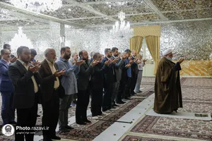 دیدار داوران چهارمین جشنواره بین&zwnj;المللی رسانه&zwnj;ای امام رضا علیه&zwnj;السلام با تولیت آستان قدس رضوی