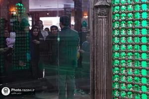 بازدید جمعی از دانشجویان دانشگاه پیام نور نیشابور از بخش&zwnj;های مختلف حرم امام رضا علیه&zwnj;السلام
