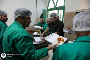 افتتاح موکب خادمان بخش کتب انوار حرم مطهر رضوی