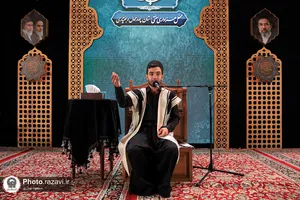 عزاداری سنتی شب ششم محرم در &laquo;حسینیه حرم&raquo;
