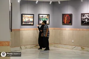 افتتاح نمایشگاه &laquo;مسیر عشق&raquo; در حرم مطهر رضوی