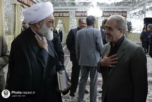 دیدار جمعی از نویسندگان با تولیت آستان قدس رضوی