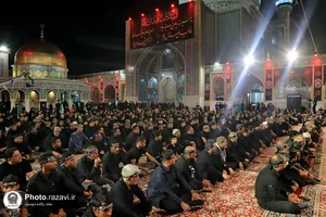 عزاداری هیئت&zwnj;های مذهبی استان هرمزگان در حسینیه حرم