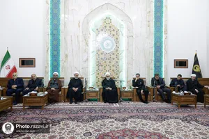دیدار اعضای کمیسیون اصل ۹۰ مجلس شورای اسلامی با تولیت آستان قدس رضوی