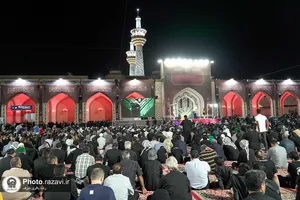 شب شعر شاعران عرب زبان در حرم مطهر رضوی