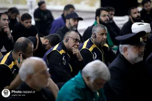 دیدار جمعی از موکبداران دهه آخر صفر با تولیت آستان قدس رضوی