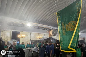 موکب امام رضا علیه&zwnj;السلام در شهر کاظمین