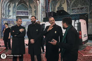 پشت&zwnj;صحنه برگزاری مراسم عزاداری سنتی &laquo;حسینیه حرم&raquo;