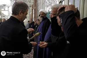 مراسم قرآن&zwnj;خوانی &laquo;صفه&raquo; در حرم امام رضا علیه&zwnj;السلام