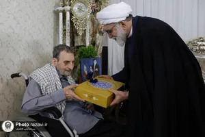 دیدار تولیت آستان قدس رضوی با جانبازان و ایثارگران انقلاب اسلامی