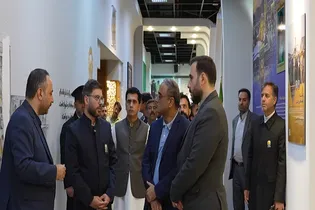تشرف سفیر پاکستان در ایران به حرم مطهر رضوی